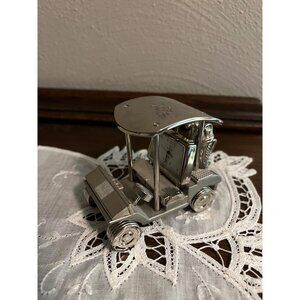 Miniature Golf Cart Novelty Clock